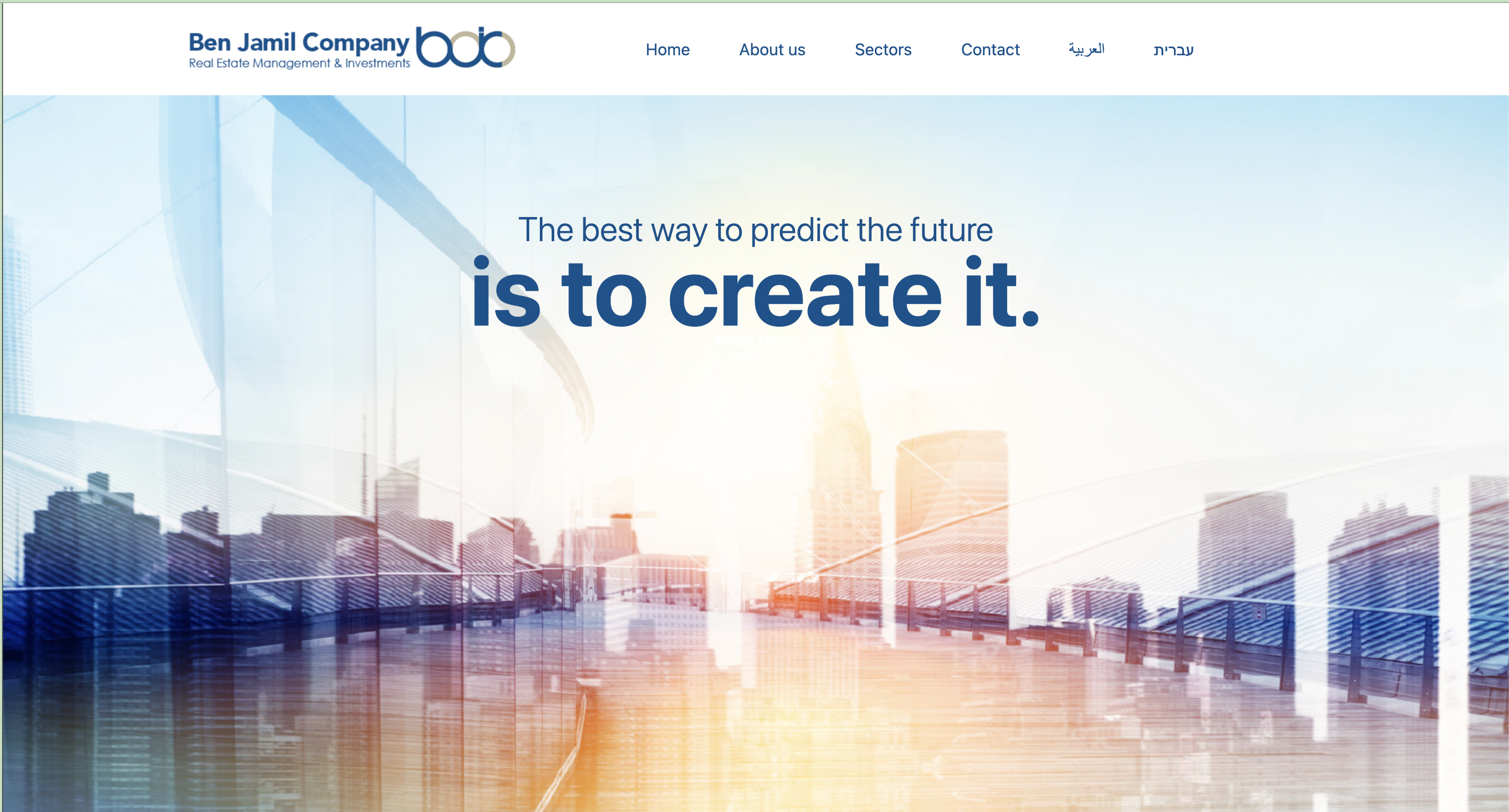 Ben Jamil Company Inc. project screenshot